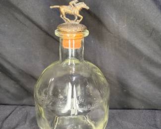 Vintage Blanton's Bourbon Whiskey Bottle
