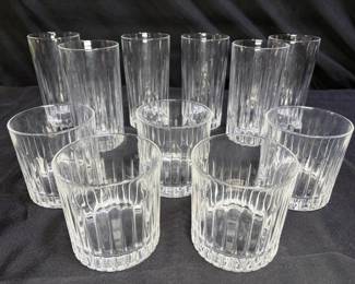 5 Double Old Fashioned & 6 Highball Glasses