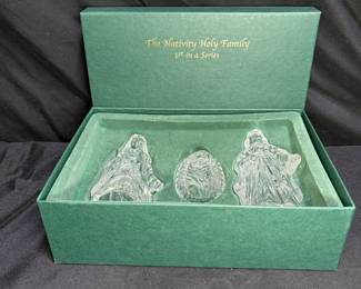 Waterford Maques 3 Wise Men Nativity Figurines