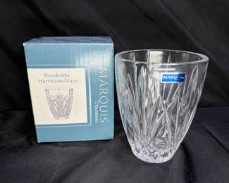 Marquis by Waterford Brookside Hurricane Vase