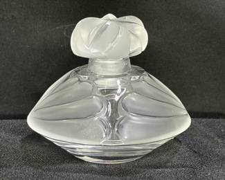  Rare Lalique Thais Falcon Crystal Perfume Bottle