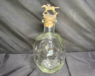 Vintage Blanton's Bourbon Whiskey Bottle
