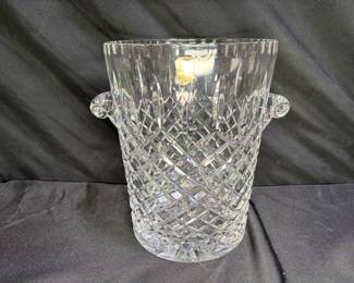  Clear Lead Crystal Champagne Bucket