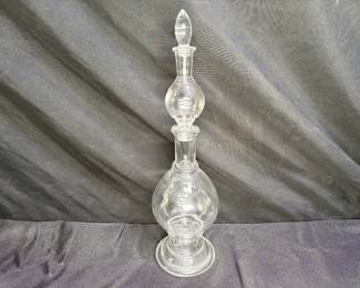 Antique Stacking Apothecary Jar Show Globe