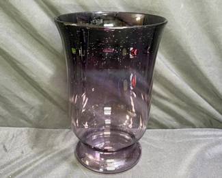 Huge Amethist Glass Vase