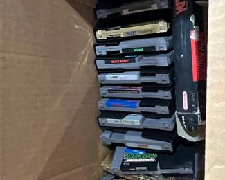 Nintendo Entertainment System (NES) with Games