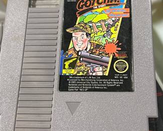 Gotcha! The Sport! NES Game Cartridge