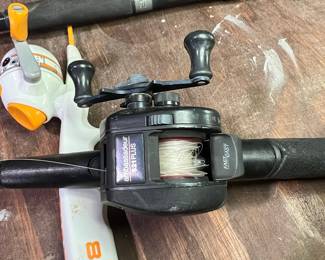 Abu Garcia Ambassadeur 521 XLT Plus Fishing Reel with Rods