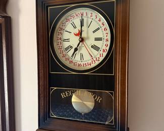 Elgin 31-Day Regulator Wall Clock (Korea)