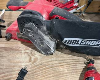 Tool Shop Belt Sander and Rotary Tool Combo