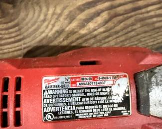 Milwaukee 18V Cordless Hammer Drill 0824-20