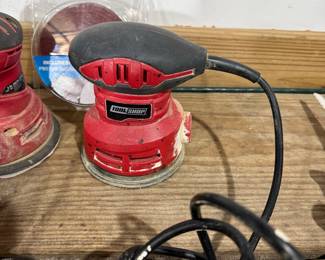 Tool Shop Orbital Sander with Sandpaper