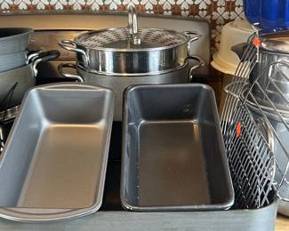 Set of Two Non-Stick Loaf Pans