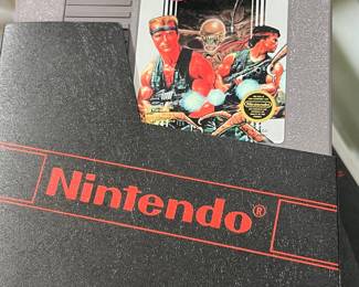 Contra - Nintendo Entertainment System (NES) Game Cartridge