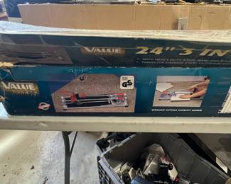 Value Tools 24" 3-in-1 Tile Cutter