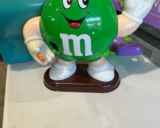 M&M's Green Character Candy Dispenser