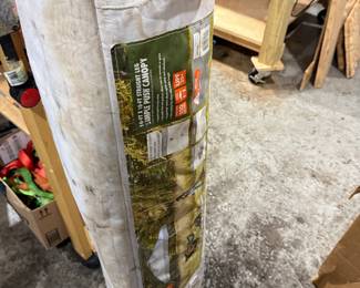 Ozark Trail 10-FT x 10-FT Straight Leg Simple Push Canopy