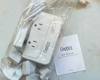 Ceptics 200W Travel Adapter & Power Converter with Multiple Plugs