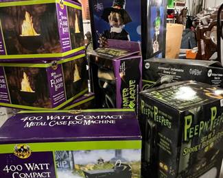 Spirit Halloween Decor Lot