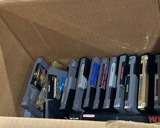 Nintendo Entertainment System (NES) with Games