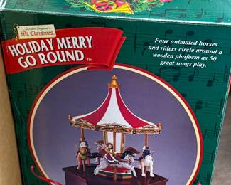 Mr. Christmas Holiday Merry Go Round