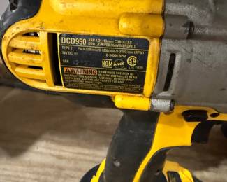 DeWalt DCD950 XRP 18V Cordless Drill/Driver/Hammer Drill
