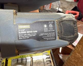 Performax 7-1/4" Sliding Miter Saw