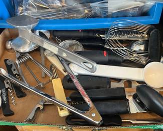 Assorted Kitchen Utensils and Gadgets - Including OXO and Campofiorin