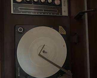 Zenith "The Allegro" Console Stereo with AM/FM Radio and Turntable