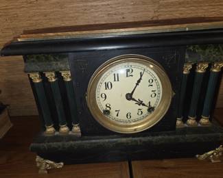 Antique mantel clock