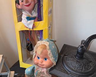 Vintage Pinnochio puppet
