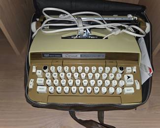 Vintage electric typewriter