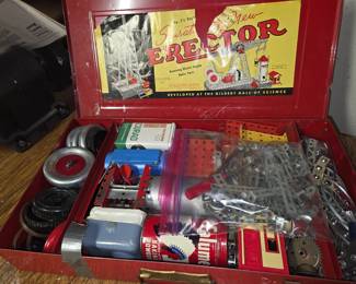 Vintage erector set