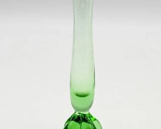 25 VintageHandBlownArtGlassBudVase