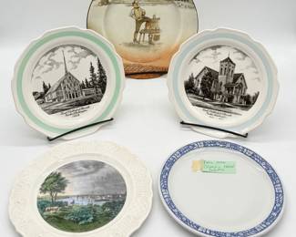 159 MixofVintageCollectableCeramicPlates