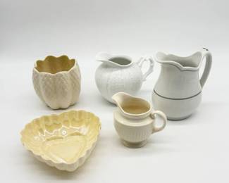 170 MixofCeramicPitchersVintagePorcelainDishes