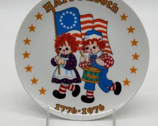 141 RaggedyAnnAndyBicentennialCollectorPlate
