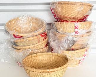 152 9ThresholdBambooHandwovenBaskets