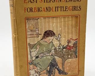 46 1913EasyStepsinSewingSignedbyJaneEayreFryer