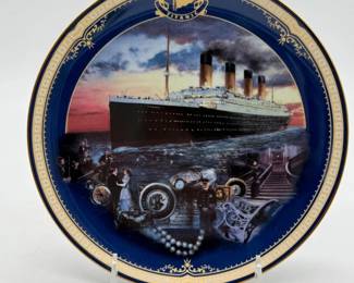 136 MaidenVoyageTitanicQueenoftheOceanPlate