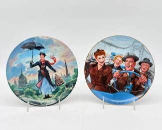 111 MaryPoppinsILoveLucyPlates
