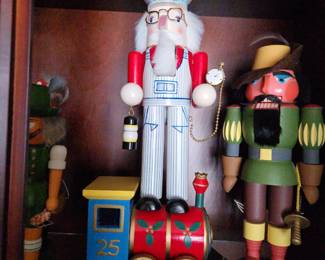 Variety of nutcrackers.