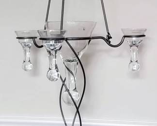 Damara handmade in poland candle chandelier $30