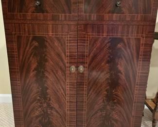 Vintage RCA mahogany wood TV cabinet $225