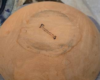 Munising dough bowl. C. 1930 $35