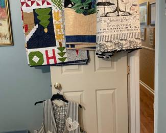 Hand-made Quilts & Vest-honeowner