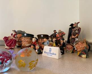 Very collectible Royal Doulton figurines.
