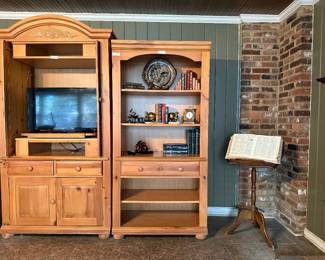 Two separate Broyhill pieces, but look great together!