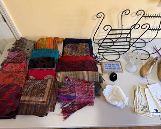 Summer and Winter Ladies scarves.