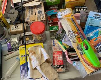 Hardware, lighters, tools